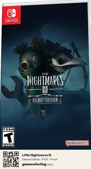 Little Nightmares III Nintendo Switch, NTSC box front