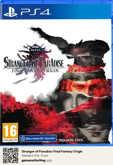 Stranger of Paradise: Final Fantasy Origin PlayStation 4, PAL box front