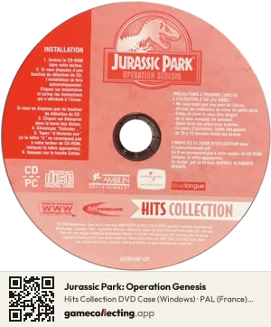 Jurassic Park: Operation Genesis Computer, PAL disc