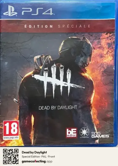 Dead by Daylight PlayStation 4, PAL box front
