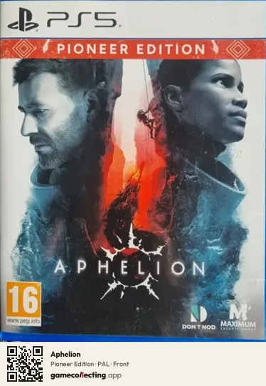Aphelion PlayStation 5, PAL box front