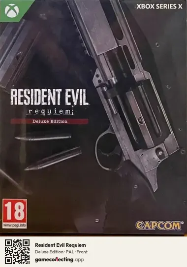 Resident Evil Requiem Xbox Series X, PAL box front