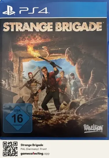 Strange Brigade PlayStation 4, Germany box front