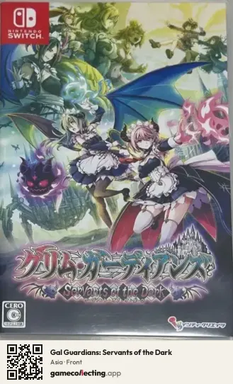 Gal Guardians: Servants of the Dark Nintendo Switch, Asia box front
