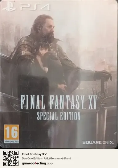Final Fantasy XV PlayStation 4, Germany box front