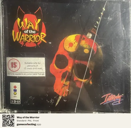 Way of the Warrior 3DO Interactive Multiplayer, PAL box front