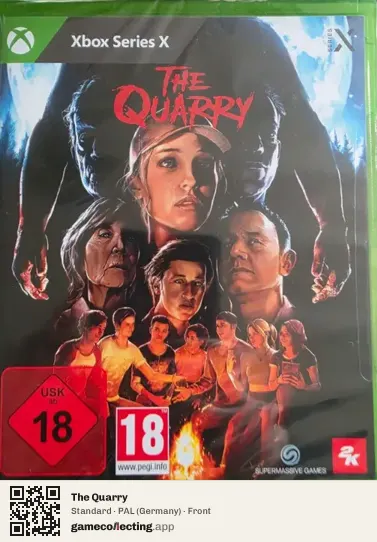 The Quarry Xbox Series X, Germany box front