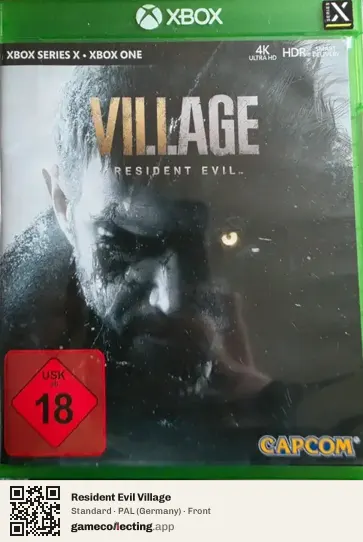 Resident Evil Village Xbox Series X, Germany box front