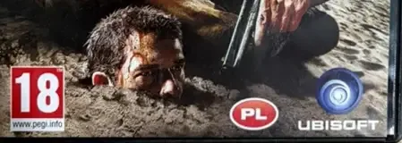 Far Cry 3, the PEGI square on its front