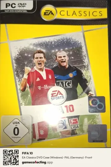 FIFA 10 Computer, Germany box front