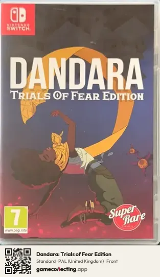 Dandara: Trials of Fear Edition Nintendo Switch, United Kingdom box front