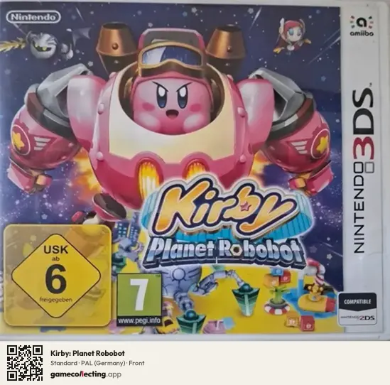Kirby: Planet Robobot Nintendo 3DS, Germany box front