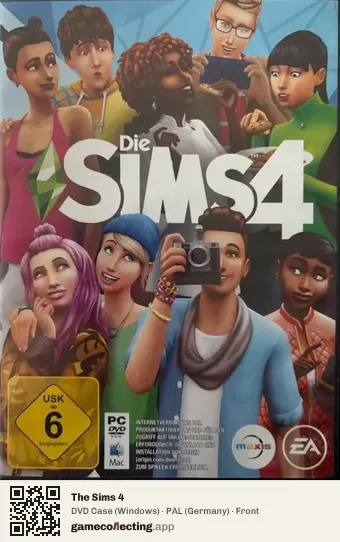 The Sims 4 Computer, Germany box front