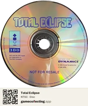 Total Eclipse 3DO Interactive Multiplayer, NTSC disc