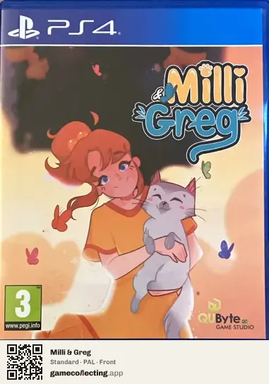 Milli & Greg PlayStation 4, PAL box front