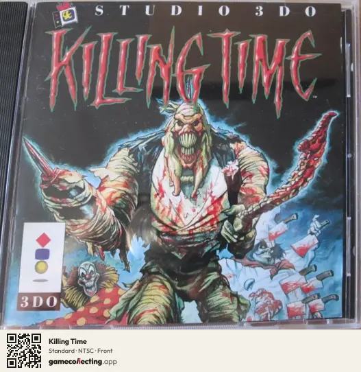 Killing Time 3DO Interactive Multiplayer, NTSC box front