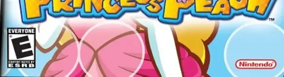 Super Princess Peach, the ESRB box on its front