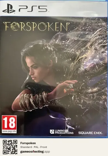 Forspoken PlayStation 5, PAL box front