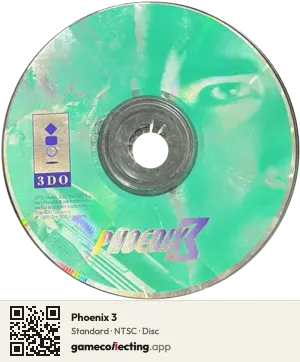 Phoenix 3 3DO Interactive Multiplayer, NTSC disc