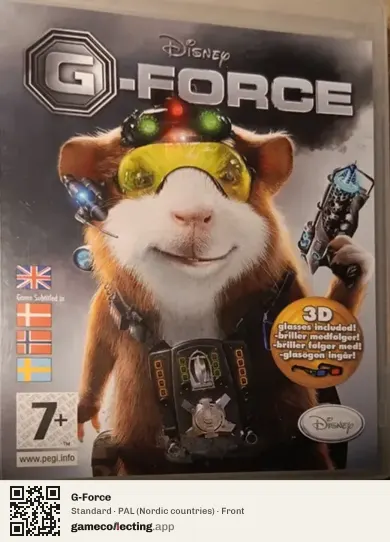G-Force PlayStation 3, Nordic countries box front