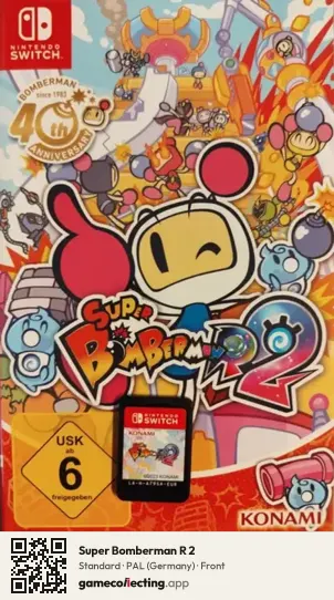 Super Bomberman R 2 Nintendo Switch, Germany box front