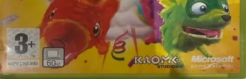 Viva Piñata: Party Animals, the PEGI square on its front