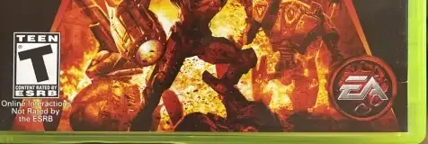 Command & Conquer 3: Kane's Wrath, the ESRB box on its front