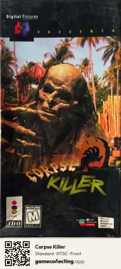 Corpse Killer 3DO Interactive Multiplayer, NTSC box front