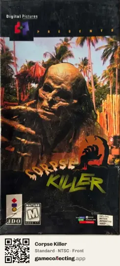 Corpse Killer 3DO Interactive Multiplayer, NTSC box front