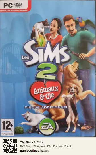 The Sims 2: Pets Computer, France box front
