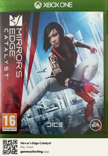 Mirror's Edge Catalyst Xbox One, PAL box front