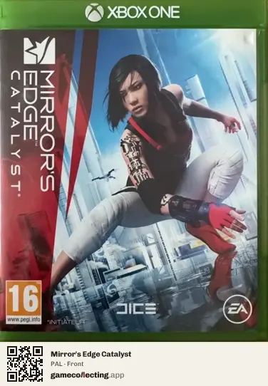 Mirror's Edge Catalyst Xbox One, PAL box front