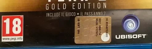 Rainbow Six Siege Year 2, the PEGI square on its front