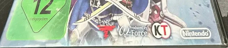 Fire Emblem Warriors, the USK square on its front