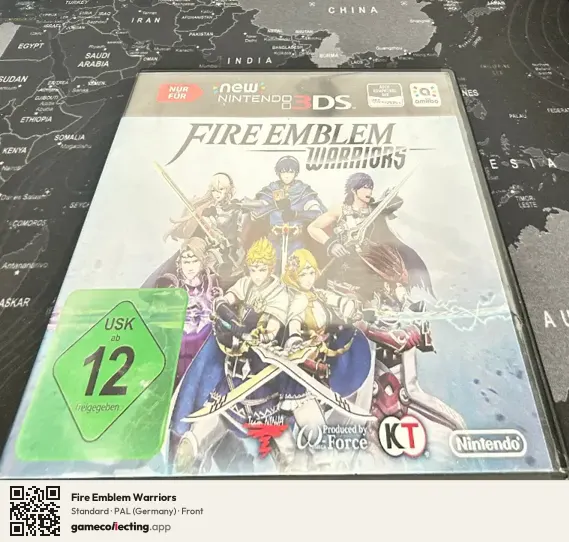 Fire Emblem Warriors Nintendo 3DS, Germany box front
