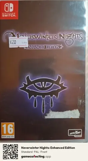 Neverwinter Nights: Enhanced Edition Nintendo Switch, PAL box front