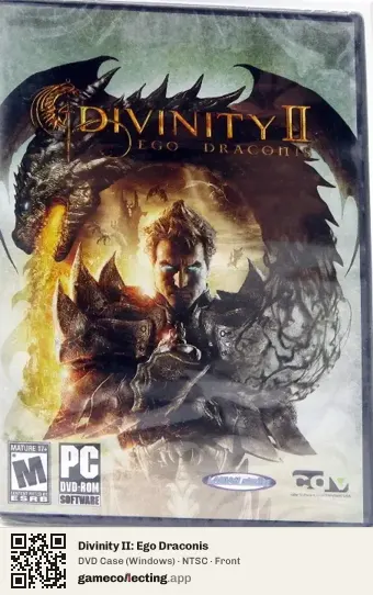Divinity II: Ego Draconis Computer, NTSC box front