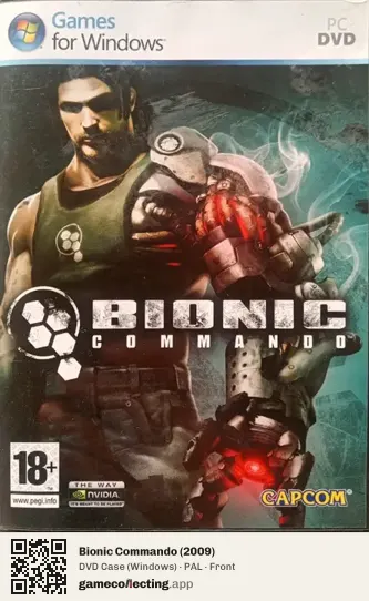 Bionic Commando (2009) Computer, PAL box front