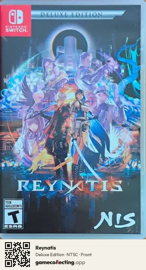 Reynatis Nintendo Switch, NTSC box front