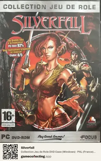 Silverfall Computer, France box front