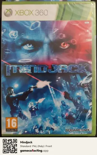 Mindjack Xbox 360, Italy box front