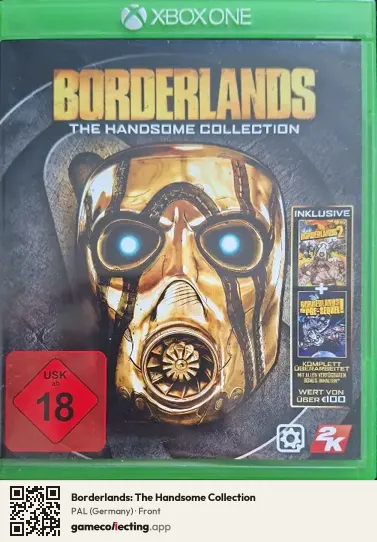 Borderlands: The Handsome Collection Xbox One, Germany box front