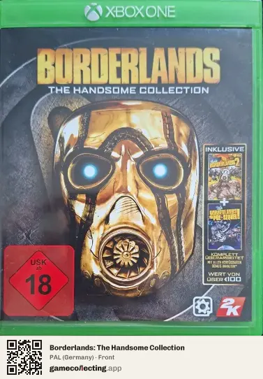Borderlands: The Handsome Collection Xbox One, Germany box front