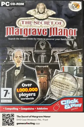 The Secret of Margrave Manor Computer, PAL box front