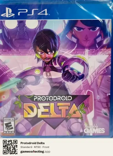 Protodroid Delta PlayStation 4, NTSC box front