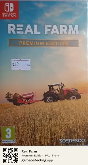 Real Farm Nintendo Switch, PAL box front