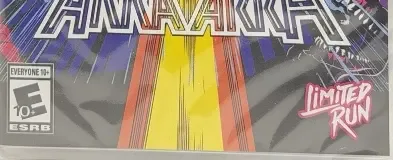 Akka Arrh, the ESRB box on its front
