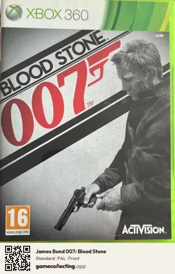 James Bond 007: Blood Stone Xbox 360, PAL box front