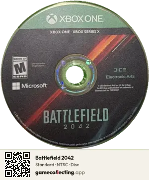 Battlefield 2042 Xbox One, NTSC disc