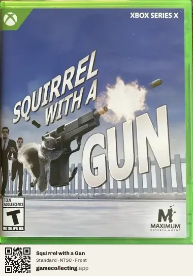 Squirrel with a Gun Xbox Series X, NTSC box front